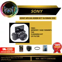 Kamera Mirrorless Sony Alpha A5000 kit 16-50mm OSS