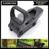 Holographic Reflex Green Dot Sight Scope 20mm Hunting Tactical