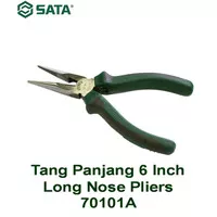 Tang Panjang 6 Inch - Long Nose Pliers 70101A SATA TOOLS