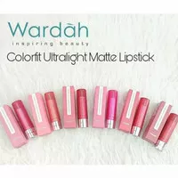 Wardah Colorfit Ultralight Matte Lipstik, Lipstik Matte,Lipstik Wardah