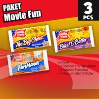 Paket Movie Fun (1BOB, 1FM, 1TBC) - Jolly Time Mircowave Popcorn