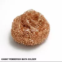 kawat kuningan pembersih mata solder