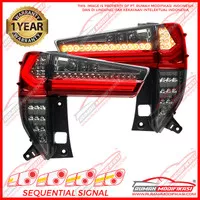 STOP LAMP - TOYOTA INNOVA 2016-ON - LEXUS STYLE SEQUENTIAL RED SMOKE