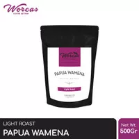 Kopi Arabica Papua Wamena 500 Gram Light Roast (Biji/Bubuk)