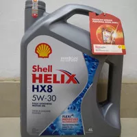 Shell Helix HX8 - 5W30 5W-30 SN Plus SN+ Oli Mobil Kemasan 4 Liter