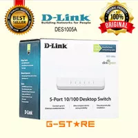 D-LINK DES-1005A Switch 5 Port 10/100Mbps, DES1005A