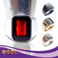 Cincin Batu Yaman Api Kecubung Api Kotak