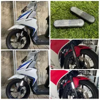 mata kucing shock motor reflectors fork motor putih white universal