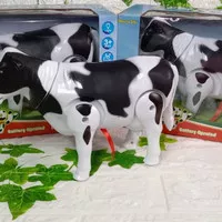 Mainan Anak-Milk Cow Sapi Perah Jalan suara Light & SOund/Mainan Anak