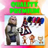 Tali Hernest Badan Khusus Monkeys / Beruk / Monyet Bahan Jeans Premium