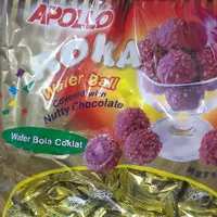 Apollo Roka Wafer Ball Coklat Refill 50pcs