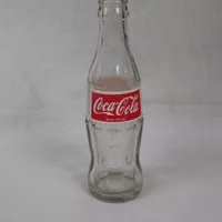 botol kaca minuman Coca-Cola antik unik jadul vintage langka lawas