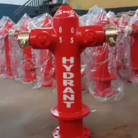 hydrant pilar two way with main valve and ball valve 4 x 2 1/2x21/2