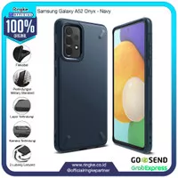 Ringke Samsung Galaxy A52 Onyx Navy Softcase Anti Crack Military Drop