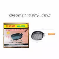 Panggangan sosis texania / square grill pan 20cm