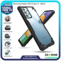 Ringke Samsung Galaxy A52 Fusion X Black Softcase Anti Crack Military