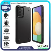 Ringke Samsung Galaxy A52 Onyx Black Softcase Anti Crack Military Drop