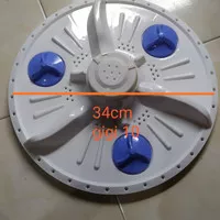 Pulsator mesin cuci Denpoo diameter 34cm gigi 10