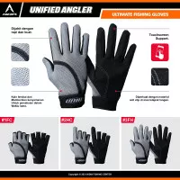 Unified Angler Multi purpose Gloves | Sarung Tangan U N A N - Medium