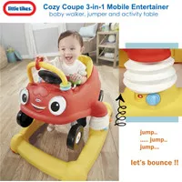 Little Tikes Cozy Coupe 3 in 1 Mobile Entertainer Walker