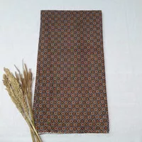 Kain Batik Truntum Bunga Mini Coklat