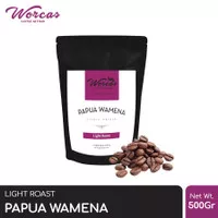 Kopi Arabica Papua Wamena 500 Gram Light Roast (Biji/Bubuk