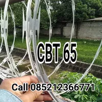 Kawat Duri Silet CBT 65/ Razor Wire Harga Promo