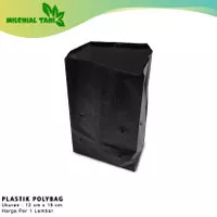 Polybag Plastik Eceran Ukuran 12 cm x 15 cm - Per 1 Lembar