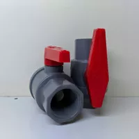 Ball valve stop kran PVC KDJ 1 1/4" drat