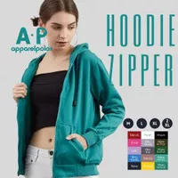 Sweater Hoodie Zipper Unisex Cotton Fleece