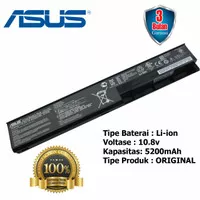 Original Baterai Asus X401, X401A, X401U, X501, X501A, X501U, A32-X401