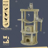 kandang kucing - mainan kucing - cat tree - rumah kucing - cat condo