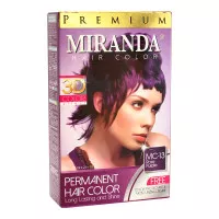 Miranda Hair Color Premium Rose Purple 30 ml MC-13