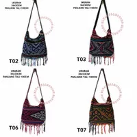 TAS SELEMPANG TENUN IKAT TAS ETNIK ELTA