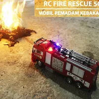 Rc Truk Pemadam Kebakaran - Mainan Mobil Truck Fire Damkar Remot New