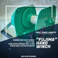 Manual Hand Winch Cap 3 ton Fujima
