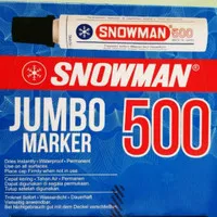 SPIDOL SNOWMAN JUMBO MARKER 500