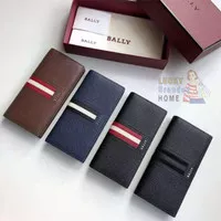 Dompet BALLY Baliro Leather Continental Long Wallet 100% ORIGINAL