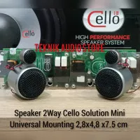 Speaker cello PNP Cello Solution mini plus mounting