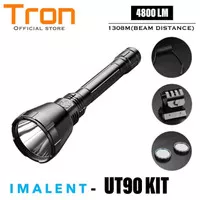 Imalent UT90 KIT Flashlight Senter LED 4800 Lumens 1308M