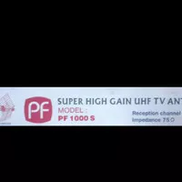 antena tv pf 1000 s ceceng anten luar analog uhf