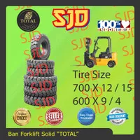 Ban Forklift Mati / Solid Ukuran 700 - 12 TOTAL