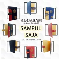 Promo Dompet Cover Sampul Jaket Al Quran Agenda A5 (15x21) Tanpa Quran