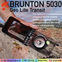 Brunton 5030 Geo Lite Transit Compass Kompas Geologi 5006 5008 5010