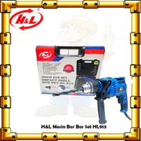 H&L Mesin Bor Set Box HL913 - Mesin Bor Set Box Set Impach Drill