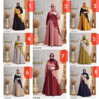 GAMIS TERBARU DRESS NEW COLLECTION BY NINOS.DESIGN AD GKL 749 - 1