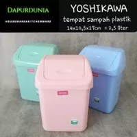 Tong sampah plastik yoshikawa segi ( PI-1012 )