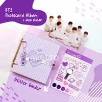 Binder Photocard Album Set Kpop BTS / Photocard BTS - PC Album Only