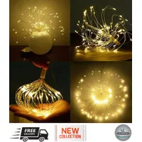 Decorative Fireworks Lights Lampu LED Hias Gantung Model Fireworks