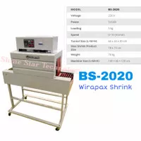 Shrink Machine Wirapax BS-2020 BS 2020A New Mesin penyusut plastik